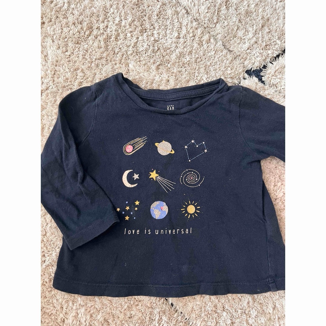 babyGAP(ベビーギャップ)のトップスまとめ売り　70-80サイズ キッズ/ベビー/マタニティのベビー服(~85cm)(Ｔシャツ)の商品写真