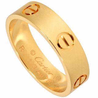 カルティエ(Cartier)のカルティエ Cartier ラブ LOVE リング 指輪 #60 K18YG レディース【中古】(リング(指輪))