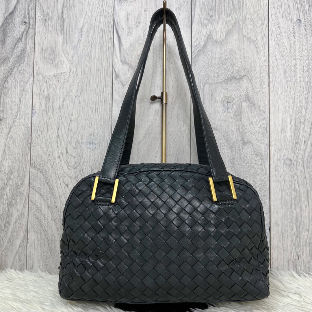 Bottega Veneta(ボッテガヴェネタ)の人気♡ボッテガヴェネタ イントレチャート ショルダーバッグ ミニボストン レディースのバッグ(ショルダーバッグ)の商品写真