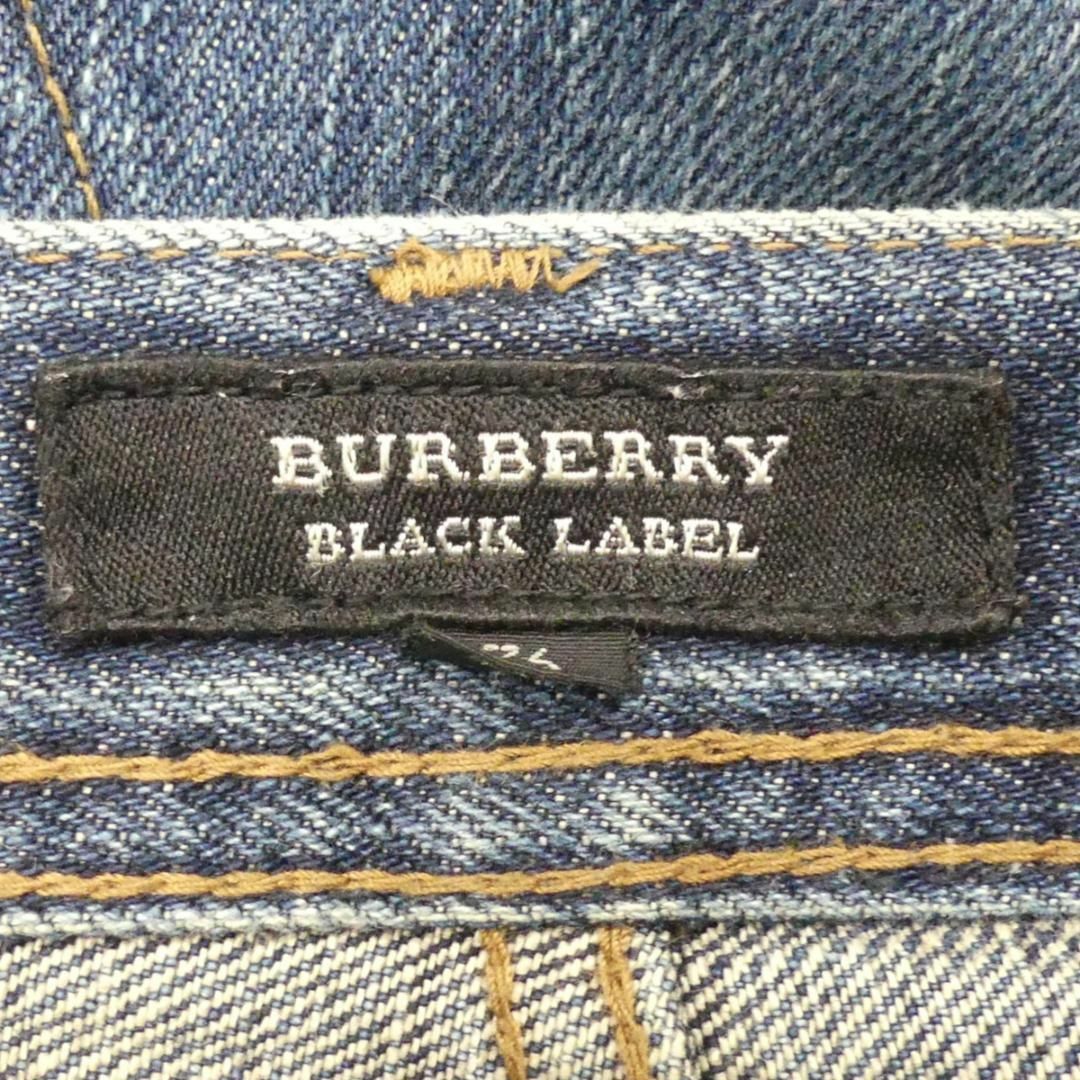 BURBERRY BLACK LABEL(バーバリーブラックレーベル)の廃盤 バーバリーブラックレーベル ジーンズ デニム W31 日本製 TJ898 メンズのパンツ(デニム/ジーンズ)の商品写真