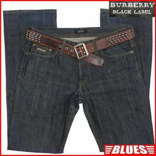 バーバリーブラックレーベル(BURBERRY BLACK LABEL)の廃盤 バーバリーブラックレーベル ジーンズ デニム ノバチェック TJ897(デニム/ジーンズ)