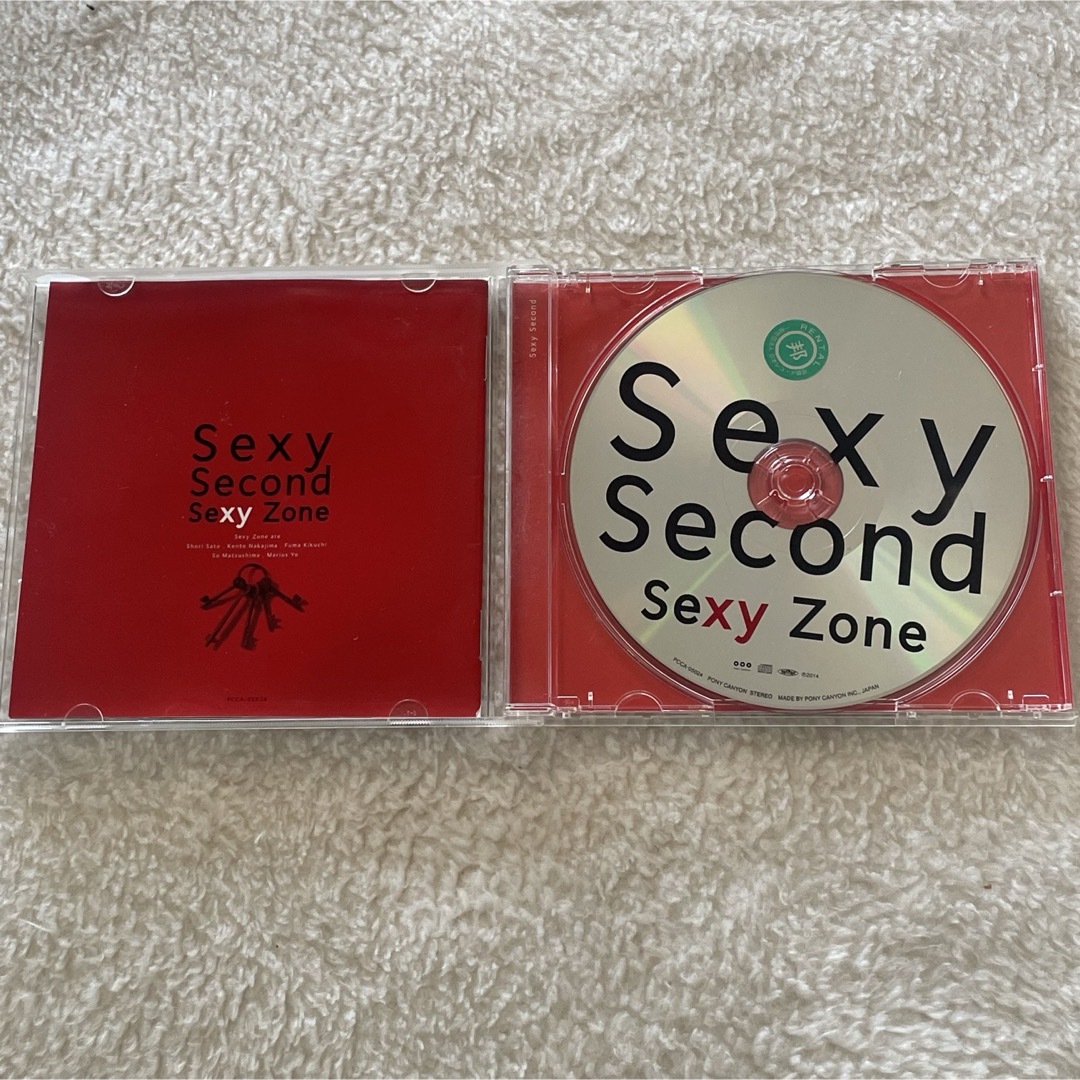 sexyzone sexysecond通常盤 エンタメ/ホビーのタレントグッズ(アイドルグッズ)の商品写真