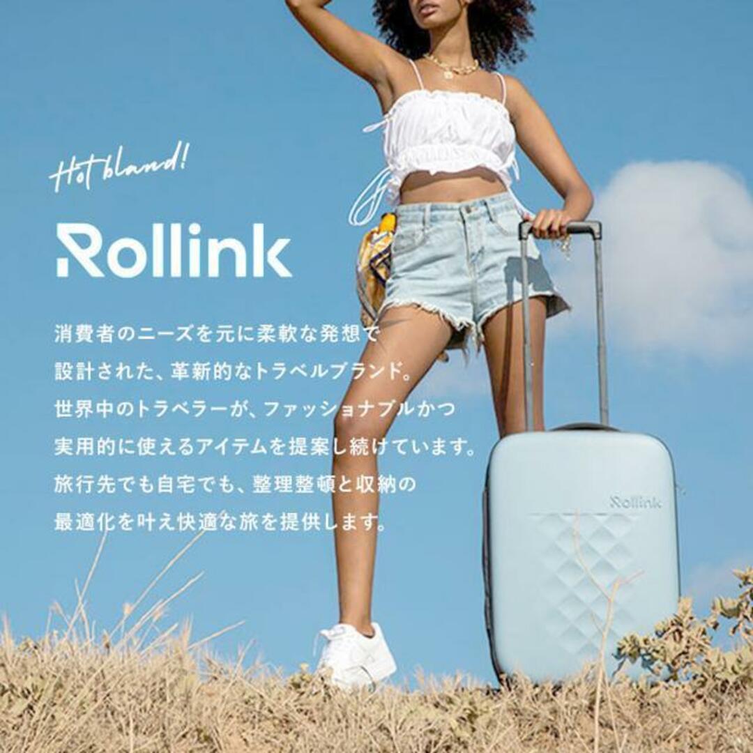 Rollink ローリンク フレックススーツケース 40L レディースのバッグ(スーツケース/キャリーバッグ)の商品写真