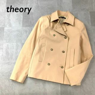 セオリー(theory)のtheory コットン ジャケット ダブル ボタン ベージュ(その他)