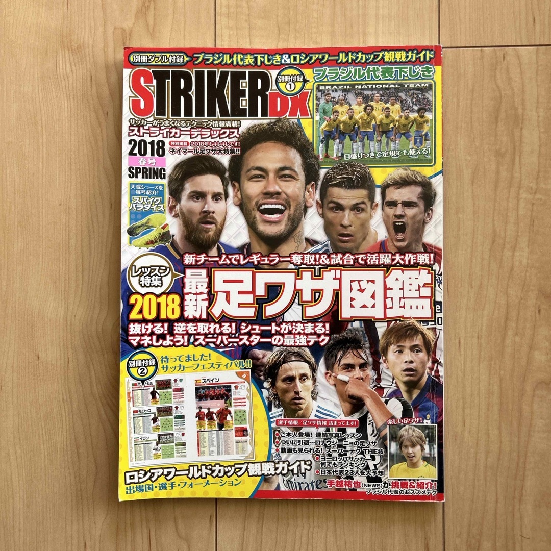 STRIKER DX (ストライカー デラックス) 2018年 04月号 [雑誌 エンタメ/ホビーの雑誌(趣味/スポーツ)の商品写真