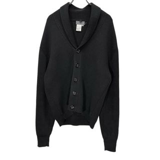 Yohji Yamamoto Pour Homme 88AW リブ編みショールカラーニットカーディガン セーター Archive 80s 90s ヨウジヤマモト