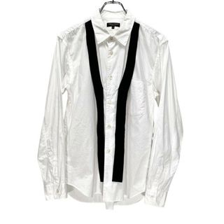 コムデギャルソンオムプリュス(COMME des GARCONS HOMME PLUS)のCOMME des GARCONS HOMME PLUS 16AW コットンブロード花柄ジャカードテーピングリボンブザムシャツ 平和の鎧期 Archive(シャツ)