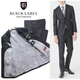 ブラックレーベルクレストブリッジ(BLACK LABEL CRESTBRIDGE)の《ブラックレーベル》新品 御幸毛織 シャドーチェック 2Bスーツ 2R(W82)(セットアップ)