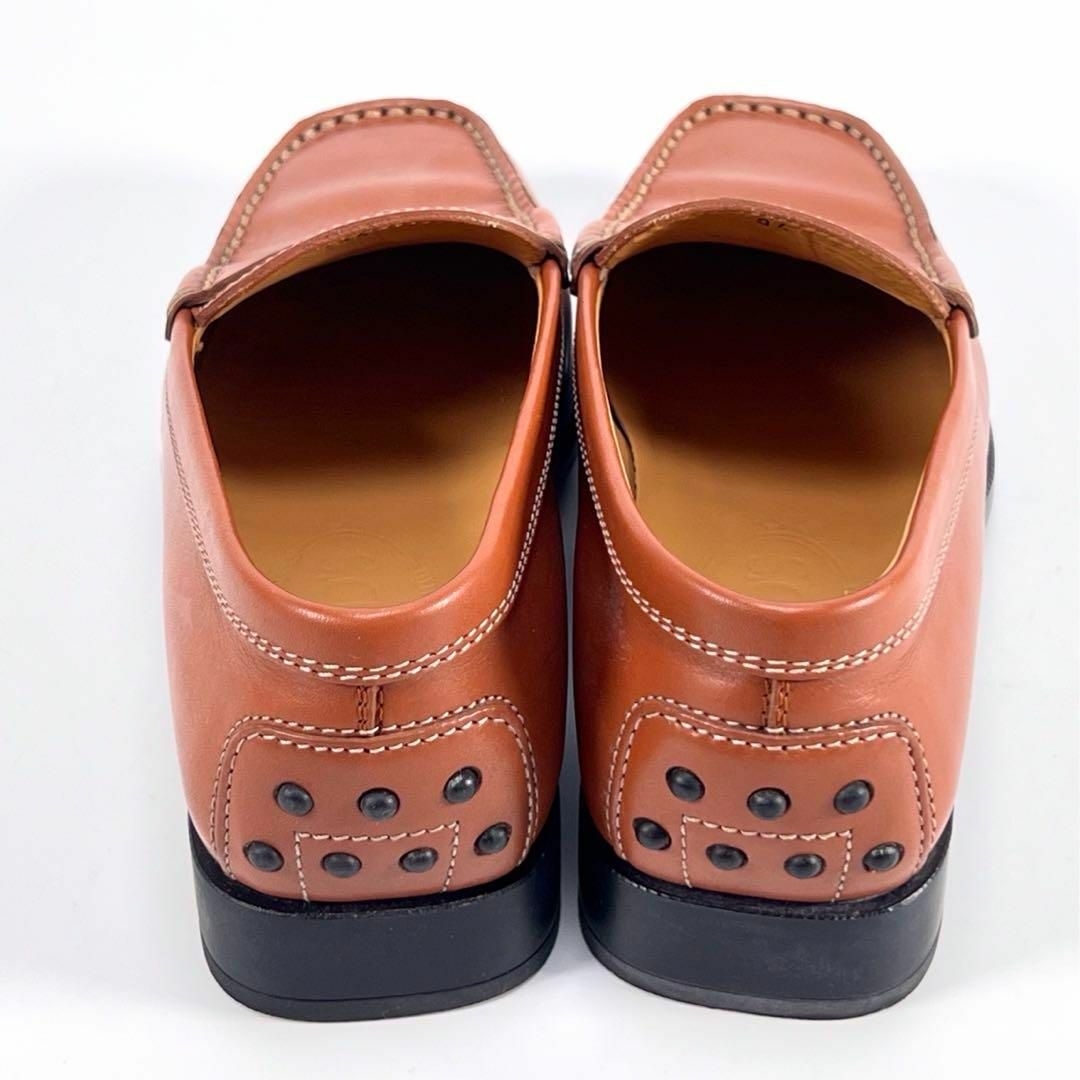 TOD'S(トッズ)のTODS コインローファー ブラウン 茶色 21cm レザー 靴 レディース レディースの靴/シューズ(ローファー/革靴)の商品写真