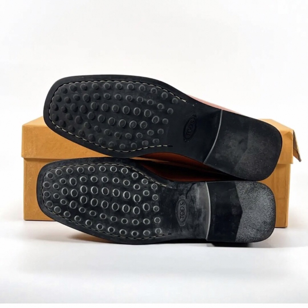 TOD'S - TODS コインローファー ブラウン 茶色 21cm レザー 靴 TOD'S - TODS コインローファー ブラウン 茶色 21cm レザー 靴
