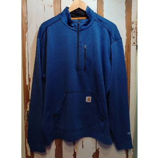 カーハート(carhartt)の☆US古着Carharttハーフジップ/プルオーバー/フリース/2XL(その他)