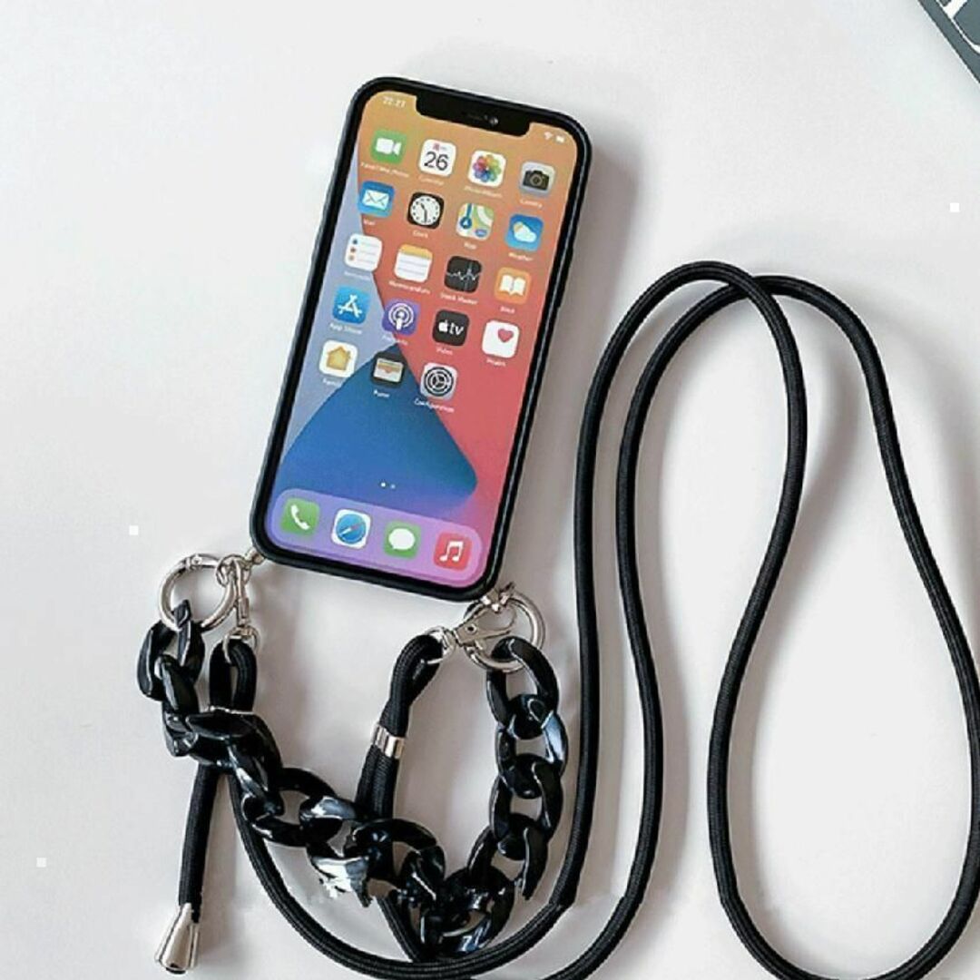 iPhone 13Pro Max ショルダー 付きiphone ストラップ スマホ/家電/カメラのスマホアクセサリー(iPhoneケース)の商品写真