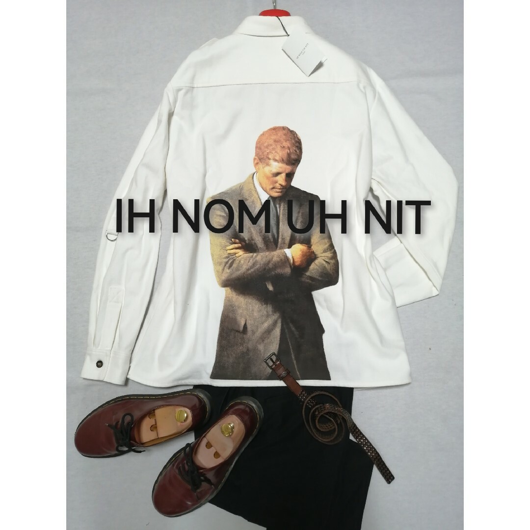 ★新品・メンズ★【IH NOM UH NIT　インノミネイト 】シャツジャケット メンズのジャケット/アウター(ミリタリージャケット)の商品写真