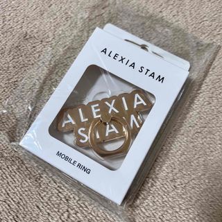 ALEXIA STAM - ALEXIASTAM アリシアスタン　スマホリング　MOBILE RING ロゴ