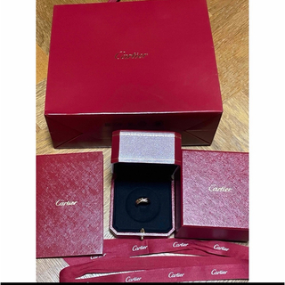 カルティエ(Cartier)の超美品✨カルティエ  トリニティ リング SM ６号  (リング(指輪))