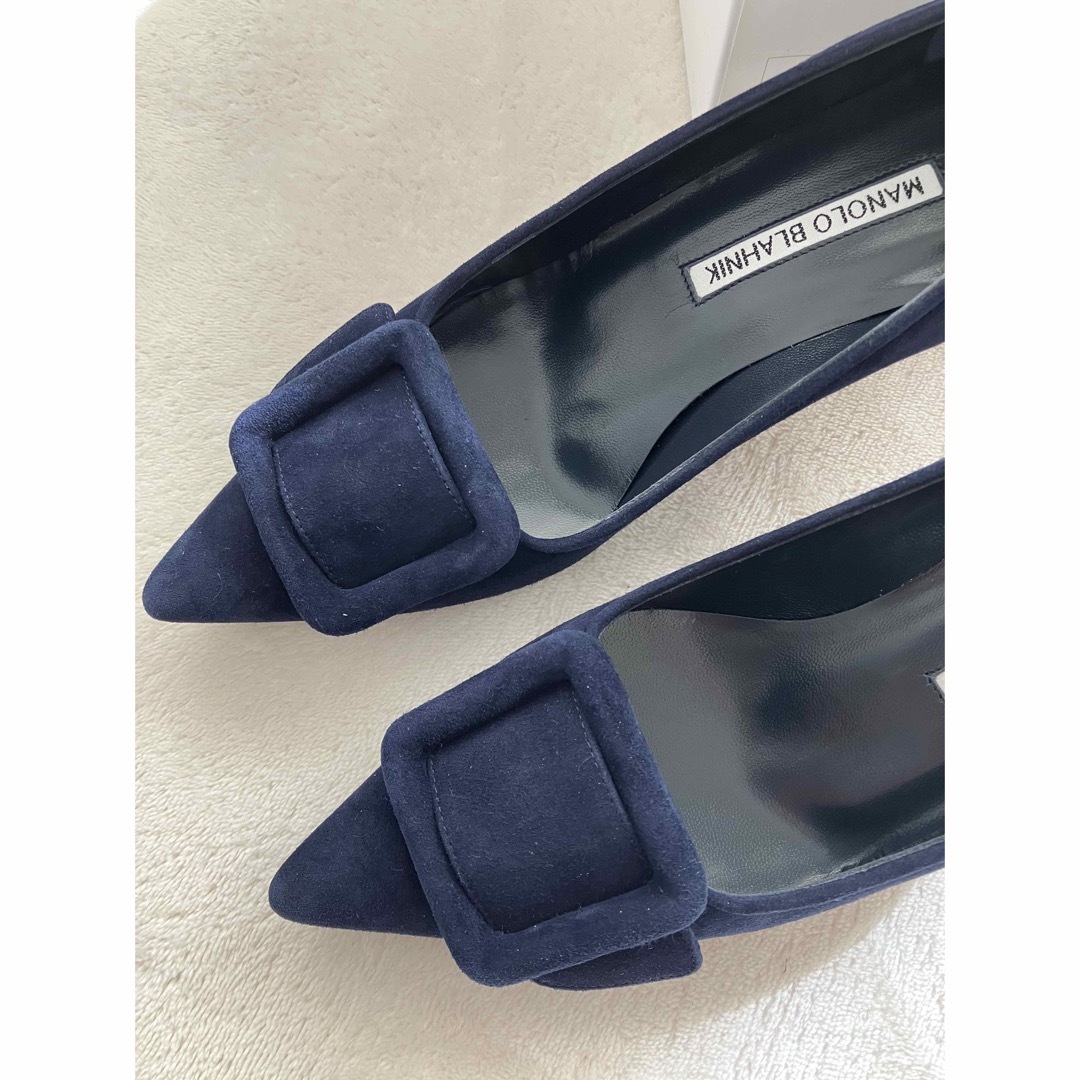 MANOLO BLAHNIK(マノロブラニク)のMANOLO BLAHNIK MAYSALEPUMP 35.5cm レディースの靴/シューズ(ハイヒール/パンプス)の商品写真