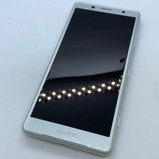 ソニー(SONY)の【中古品】Xperia XZ2 Compact docomo SIMロック解除済 SO-05K ホワイトシルバー(スマートフォン本体)