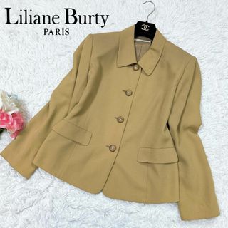 ■大きいサイズ✨Liliane Burty ジャケット スーツ カーキ(その他)