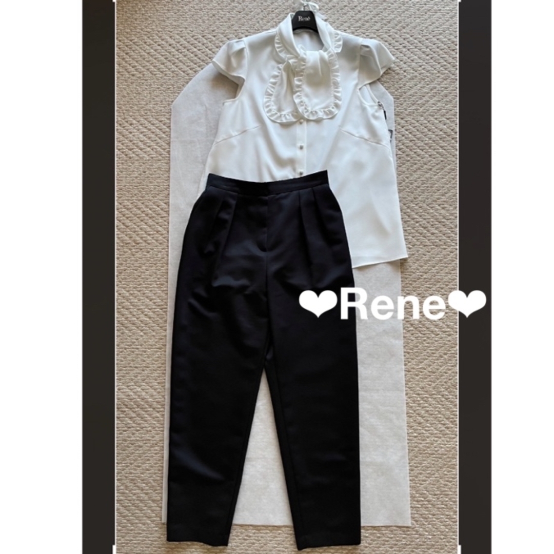 ルネ Rene❤︎パンツ❤︎36サイズ❤︎ブラック 黒 ルネ Rene❤︎パンツ❤︎36サイズ❤︎ブラック 黒