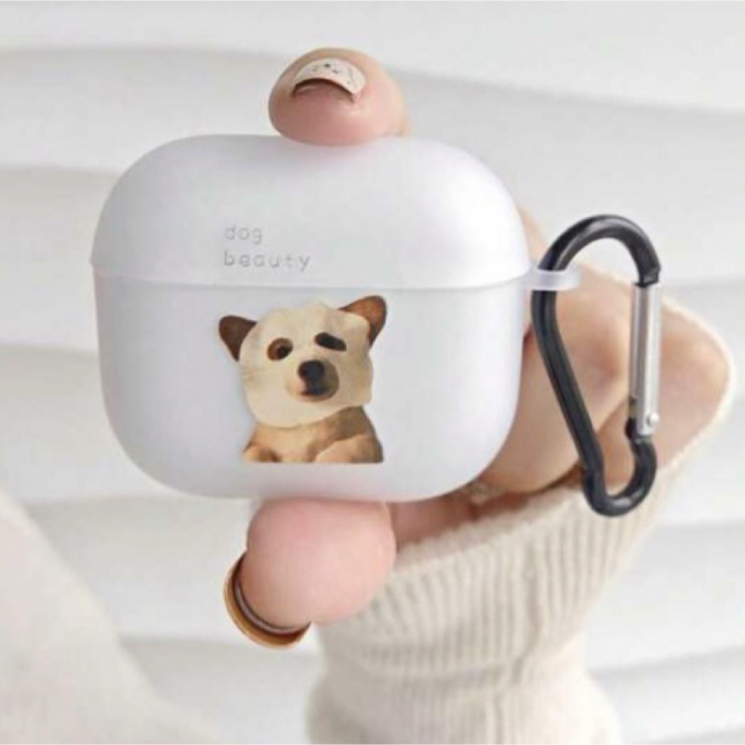 airpods ケース　犬　柴犬　shein スマホ/家電/カメラのスマホアクセサリー(モバイルケース/カバー)の商品写真