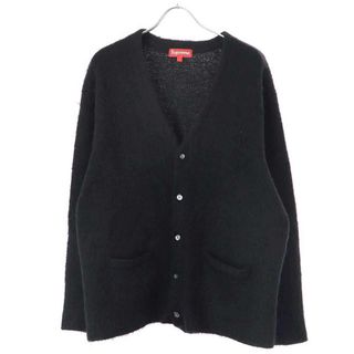 シュプリーム(Supreme)のSupreme シュプリーム 20AW Brushed Mohair Cardigan モヘアカーディガン ブラック L(カーディガン)