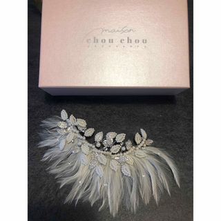 ヴェラウォン(Vera Wang)のCoco様専用Swan(スワン)ヘッドドレス(オフ)francbloom(ヘッドドレス/ドレス)