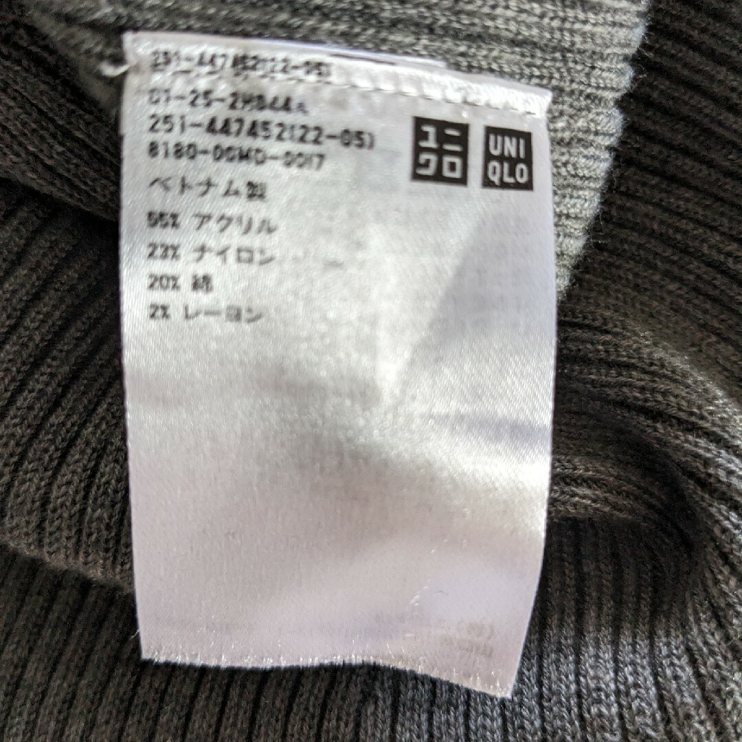 UNIQLO(ユニクロ)のUNIQLO×マメクロゴウチ　タートルネック レディースのトップス(ニット/セーター)の商品写真