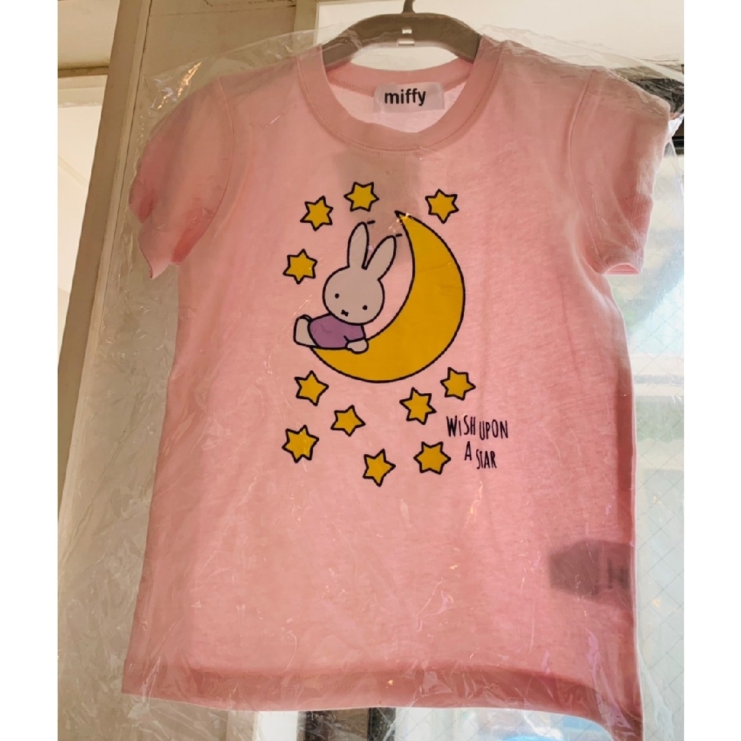 しまむら(シマムラ)の120サイズ★しまむら ミッフィー Tシャツ ピンク キッズ/ベビー/マタニティのキッズ服女の子用(90cm~)(Tシャツ/カットソー)の商品写真