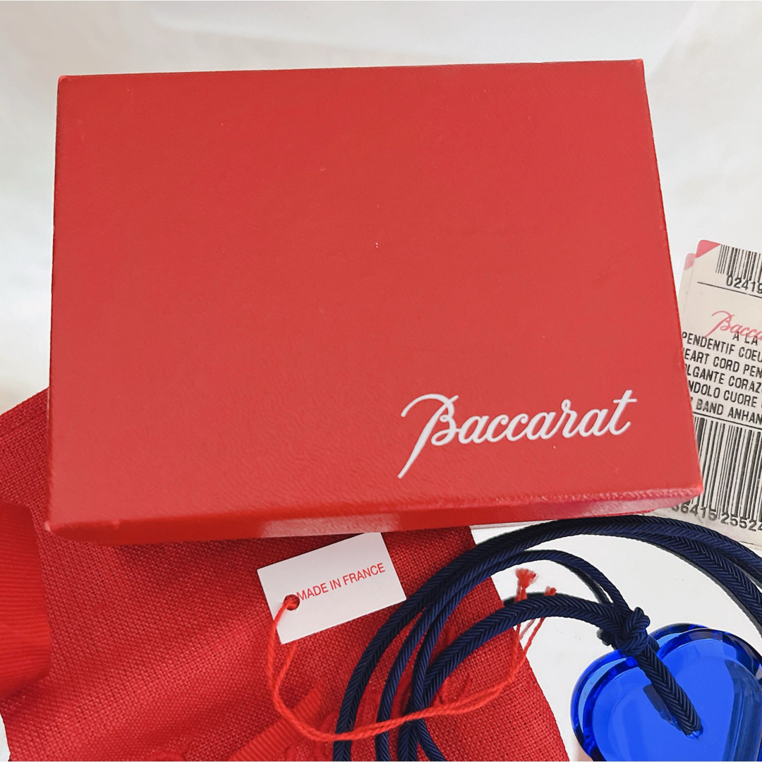 Baccarat(バカラ)のBACCARAT ネックレス フランス製 高級ブランド アクセサリー 新品同様 レディースのアクセサリー(ネックレス)の商品写真