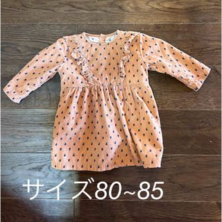 プチバトー(PETIT BATEAU)のプチバトー　女の子ワンピース(ワンピース)