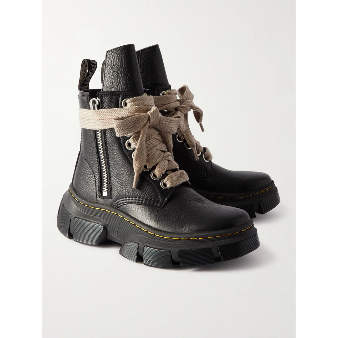 Rick Owens(リックオウエンス)の【Rick Owens + Dr.Martens】1460dmxlブーツ UK8 メンズの靴/シューズ(ブーツ)の商品写真