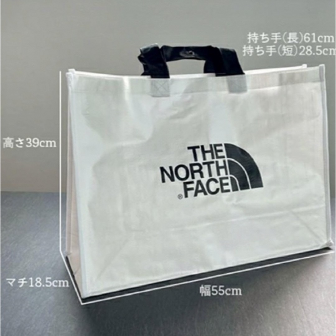 THE NORTH FACE(ザノースフェイス)のノースフェイス ☆ショッパーバッグ☆ エコバッグ☆Lサイズ☆韓国限定 レディースのバッグ(エコバッグ)の商品写真