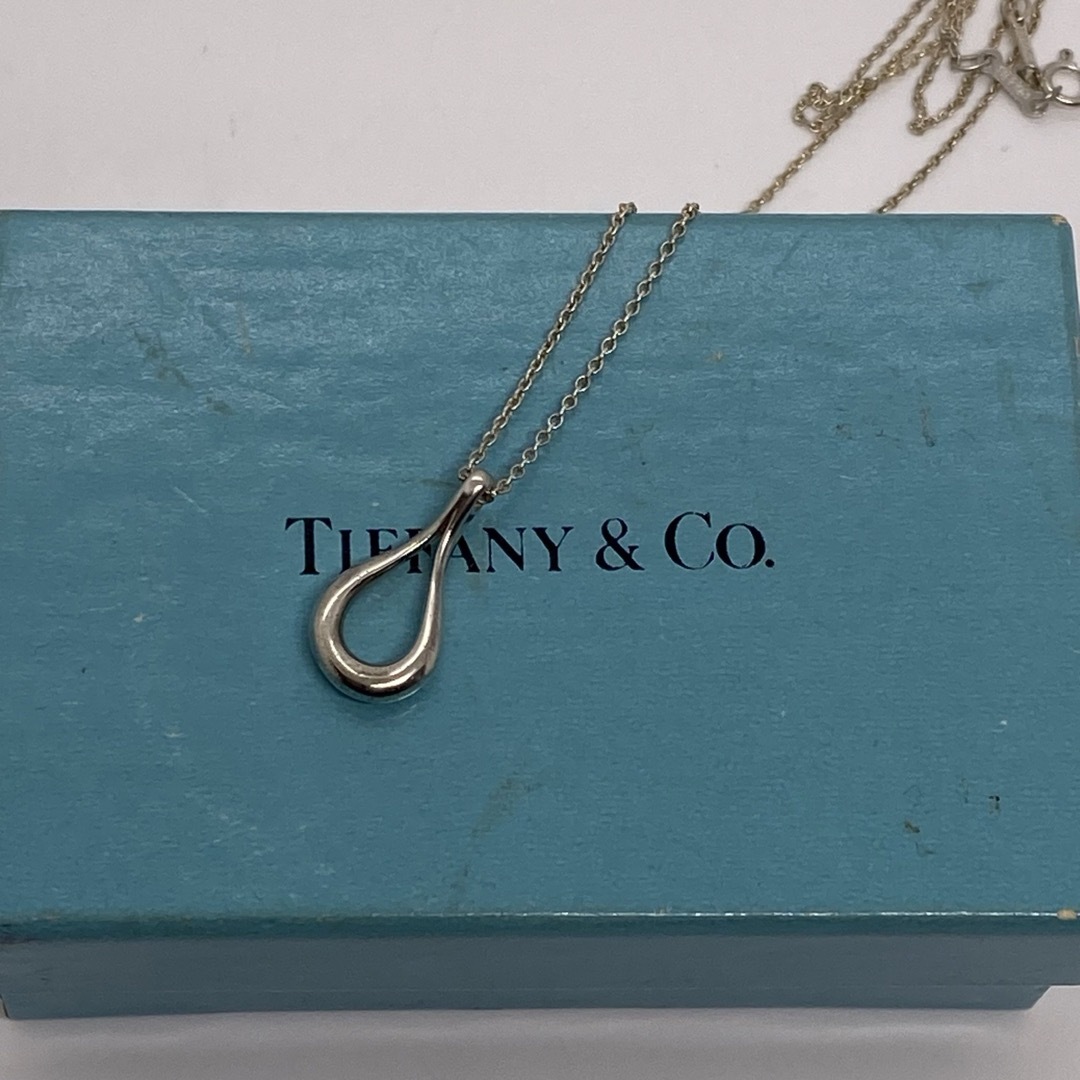 Tiffany K18オープンティアドロップネックレス|レディース Tiffany K18オープンティアドロップネックレス|レディース