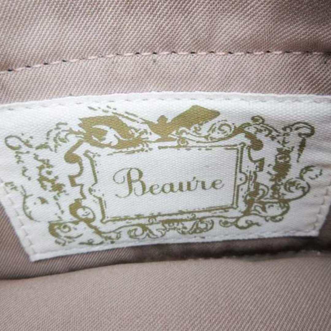 Beaure(ビューレ)のヴュレ Beaure リボン シュリンクレザー ショルダーバッグ シボ革 レディースのバッグ(ショルダーバッグ)の商品写真