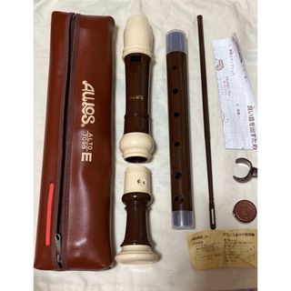 アルトリコーダー 中古 消毒済 AULOS ALTO 709BE 