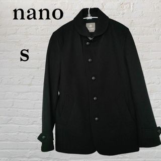 ナノユニバース(nano・universe)のnano&co　ナノユニバース　チェスターコート　黒　S(チェスターコート)