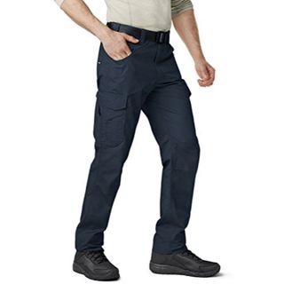 Dickies - CQR メンズ リップストップ ワークパンツ 撥水 タクティカル 32W/30L