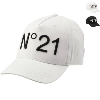 ヌメロ ヴェントゥーノ N°21 【大人もOK】キッズ キャップ ロゴ 帽子 LOGO-EMBROIDERED ベースボールキャップ 2024年春夏新作 N2143F N0041 