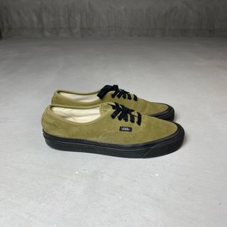 ヴァンズ(VANS)のVANS Anaheim authentic 44 DX 27 カーキ オリーブ(スニーカー)