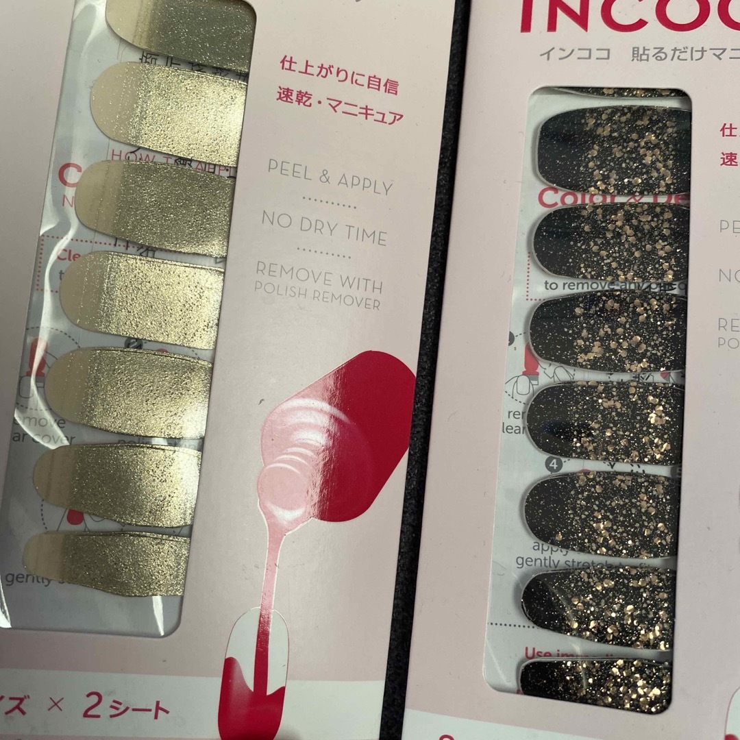 Incoco(インココ)のインココ　貼るだけマニキュア コスメ/美容のネイル(つけ爪/ネイルチップ)の商品写真