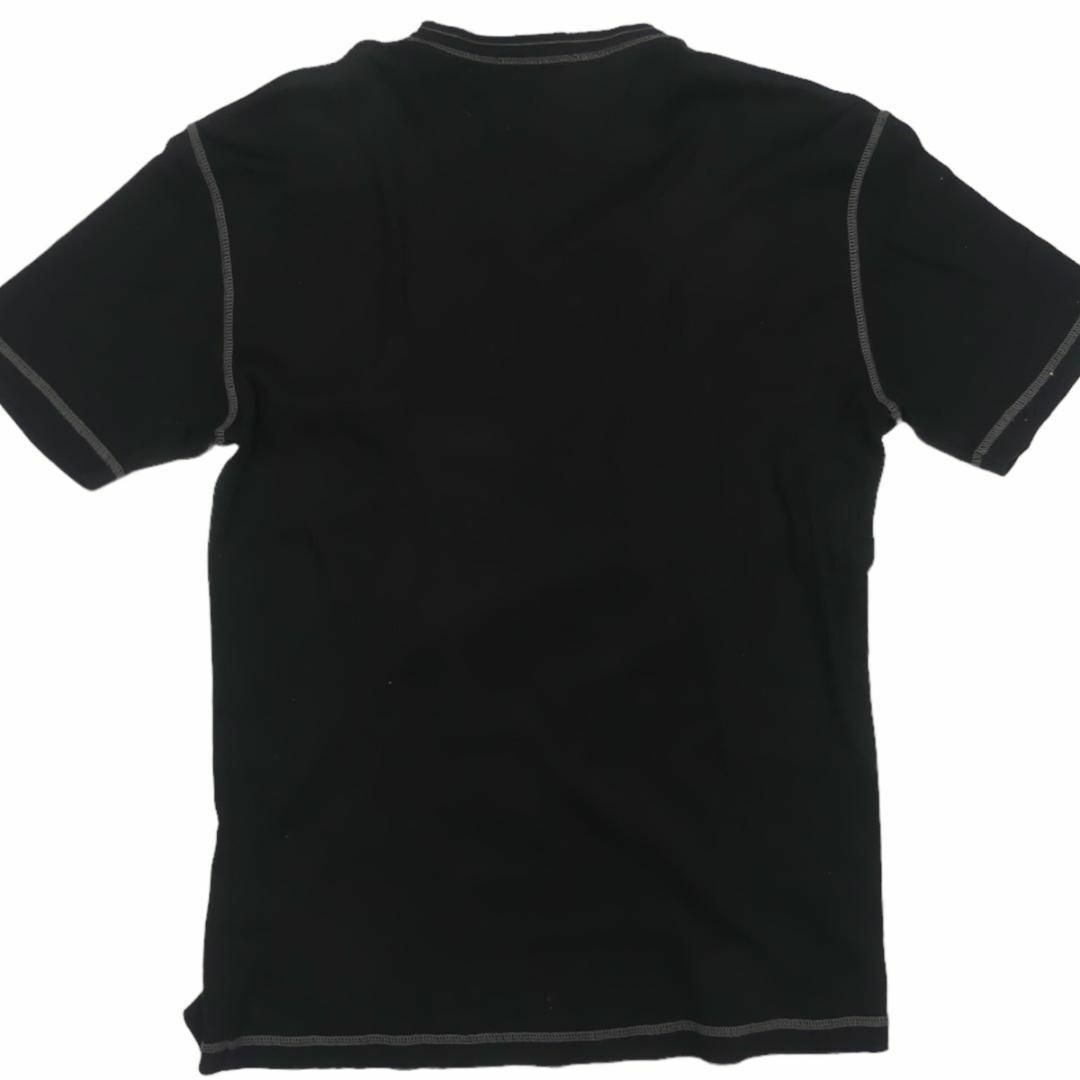 BURBERRY BLACK LABEL(バーバリーブラックレーベル)の廃盤 バーバリーブラックレーベル Tシャツ L カットソー 黒 刺繍 TJ943 メンズのトップス(Tシャツ/カットソー(半袖/袖なし))の商品写真