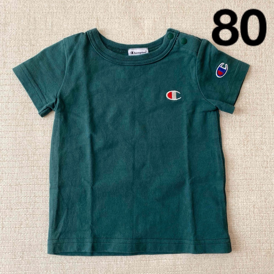 Champion(チャンピオン)のチャンピオン　半袖Tシャツ キッズ/ベビー/マタニティのベビー服(~85cm)(Ｔシャツ)の商品写真