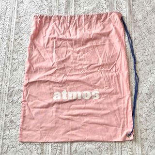 atmos バック 袋 巾着 ピンク スポーツ 体育着入れ 着替え入れ