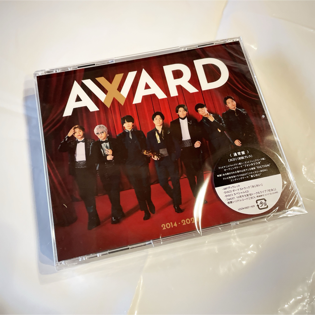 ジャニーズWEST(ジャニーズウエスト)の【 WEST. 】AWARD通常盤 エンタメ/ホビーのCD(ポップス/ロック(邦楽))の商品写真