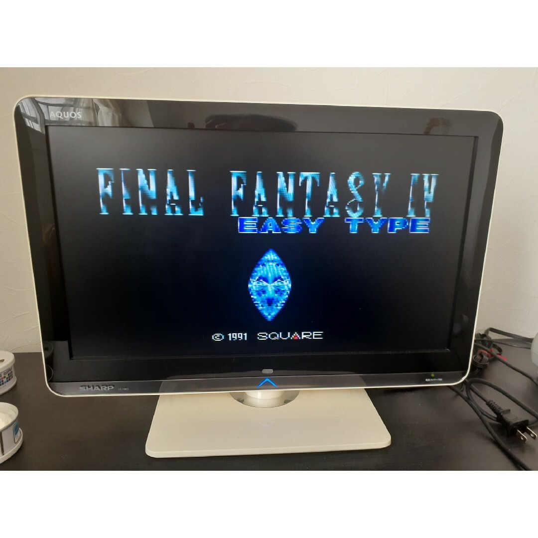 SQUARE ENIX(スクウェアエニックス)の【中古・電池交換済】 ファイナルファンタジー4 イージータイプ　動作・セーブ可能 エンタメ/ホビーのゲームソフト/ゲーム機本体(家庭用ゲームソフト)の商品写真