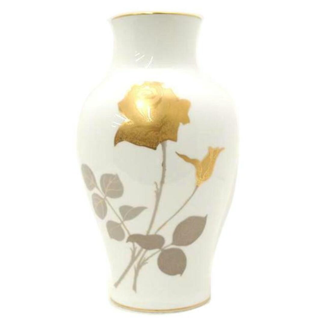 OKURA 大倉陶苑/金蝕バラ 36cm花器 フラワーベース/花瓶/雑貨 OKURA 大倉陶苑/金蝕バラ 36cm花器 フラワーベース/花瓶/雑貨