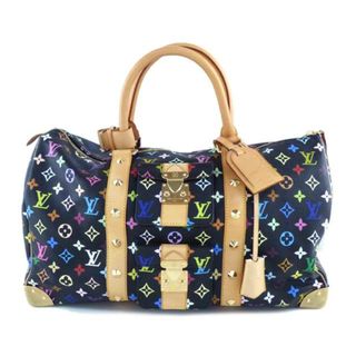 <br>LOUIS VUITTON ルイ・ヴィトン/キーポル45/マルチカラー/ノワール /村上隆/M92640/FL0***/ABランク/64【中古】(ハンドバッグ)