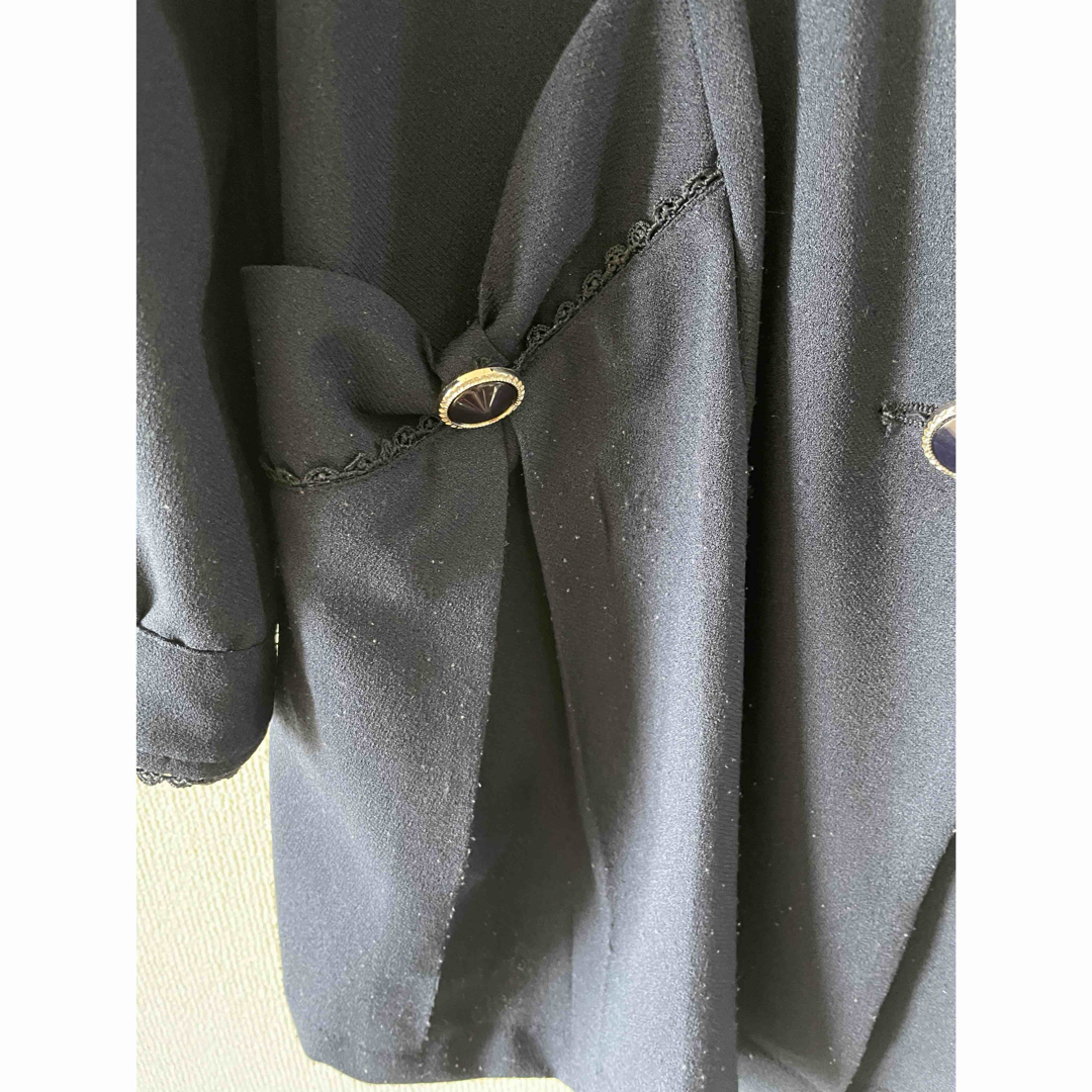 axes femme(アクシーズファム)のアクシーズファム Aラインコート 紺 ネイビー M  レディースのジャケット/アウター(その他)の商品写真