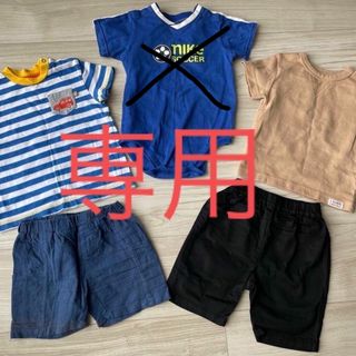 バースデイ(バースデイ)の☆可能☆子供服　男の子　まとめ売り　5点セット　美品　80(Ｔシャツ)