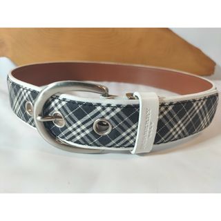 バーバリー(BURBERRY)の【良品】BURBERRY GOLF　高級レザーベルト　正規品　バーバリーチェック(ベルト)